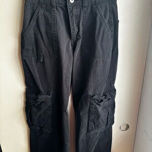 Woman’s Black Cargo Pants